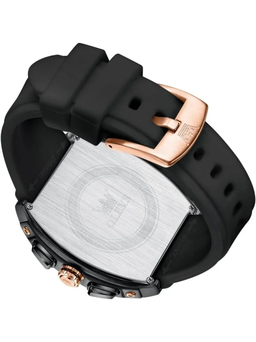 Stylish Men's Chronograph Watch - Waterproof, Luminous, Silicon Strap